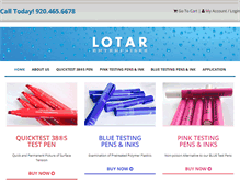 Tablet Screenshot of lotarenterprises.com